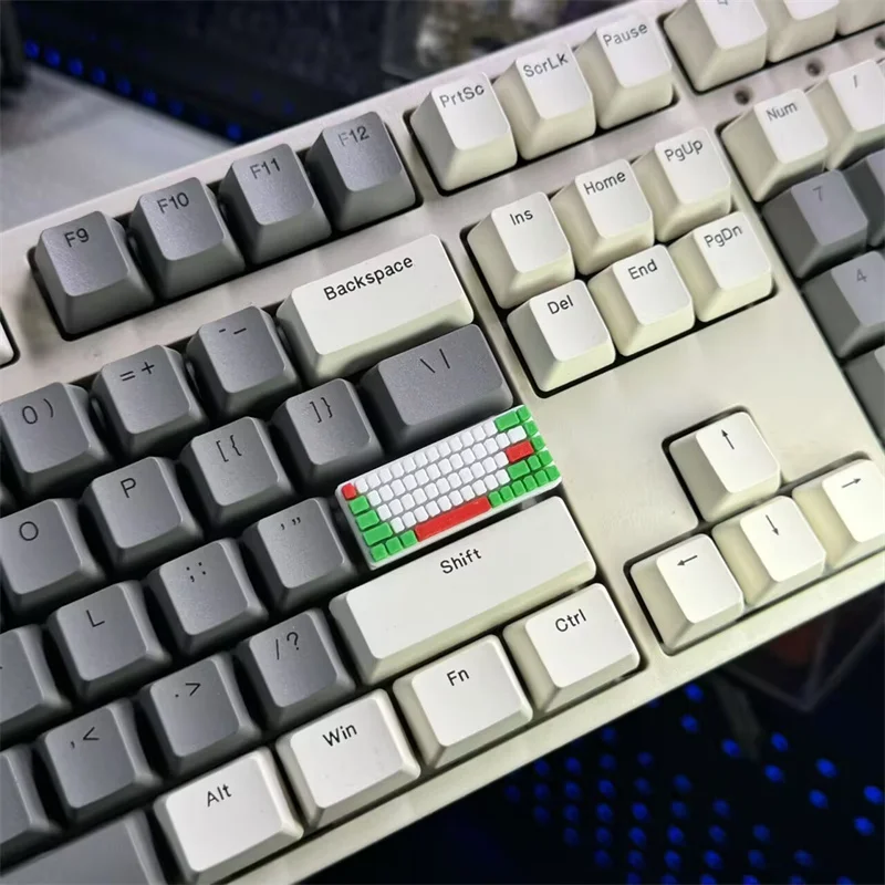 Mini Keyboard 1Pcs 2.25U Enter Left Shift Resin Keycap Mechanical Keyboard OEM Cherry Creativity Artwork DIY Key Caps Mx Switch