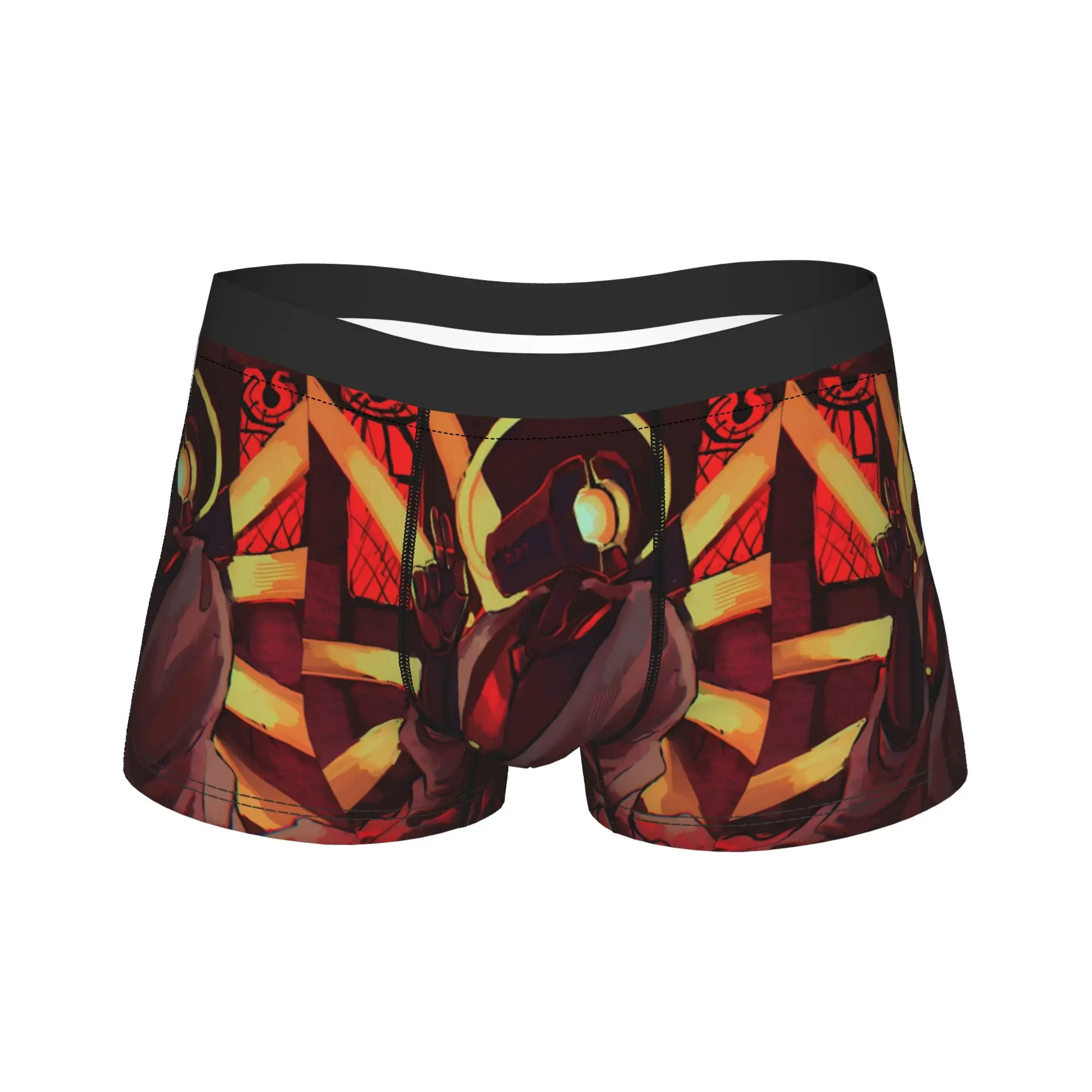 

Ultrakill V1 V2 Shooting Game Men Underwear Hell is Full Boxer Briefs Shorts Panties Sexy Mid Waist Underpants Homme Plus Size