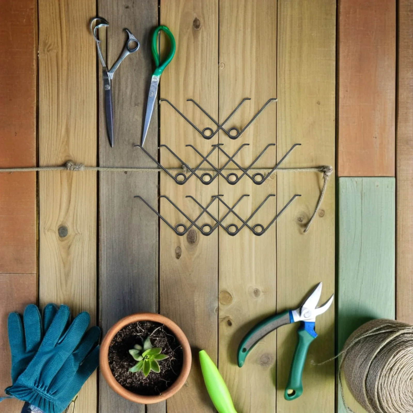 

10Pcs V-Shape Pruner Springs Rust Resistant Flexible Replacement Springs for Hand Pruners Gardening Shears Parts Tree Pruner