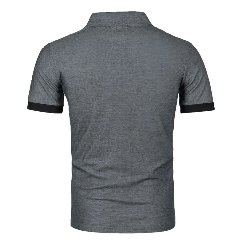 Polo t shirts men short sleeve t-shirt fitness summer clothes men\'s candy color tshirt streetwear slim tops tees Size 8XL MY1155
