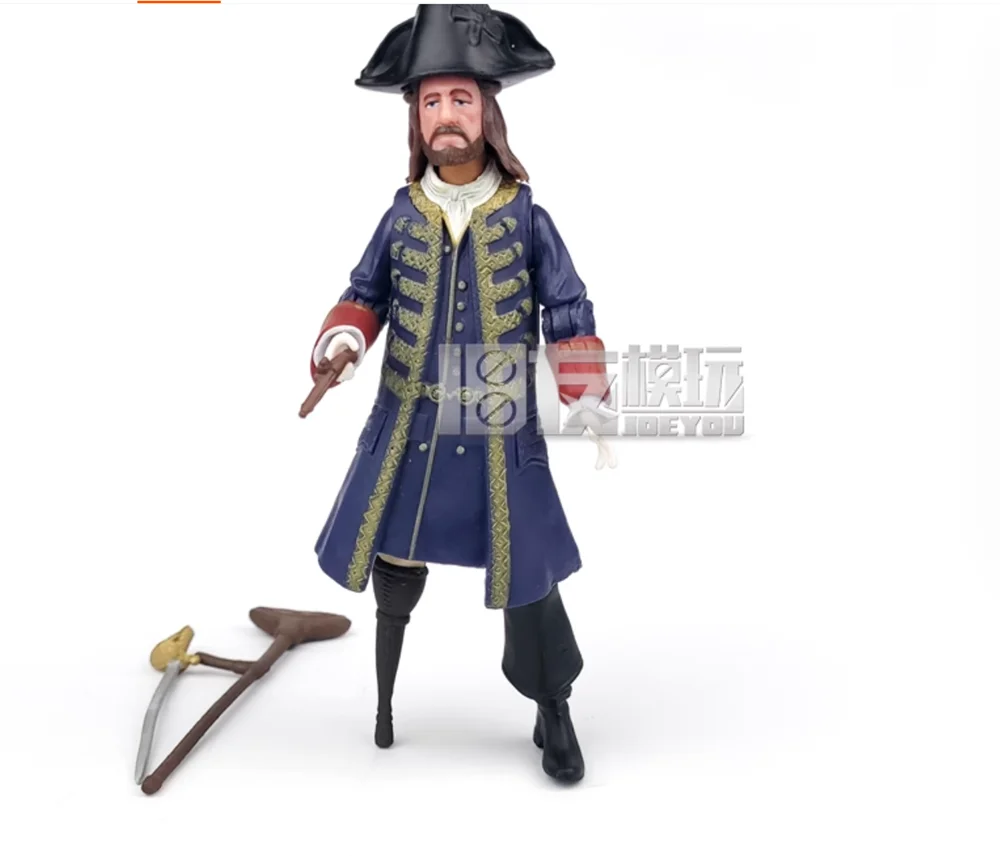 1/18th حوالي 3.75 بوصة ألعاب الدمى القراصنة عمل الشكل جاك المنقولة دمية الشكل اللعب نموذج لجمع المشجعين