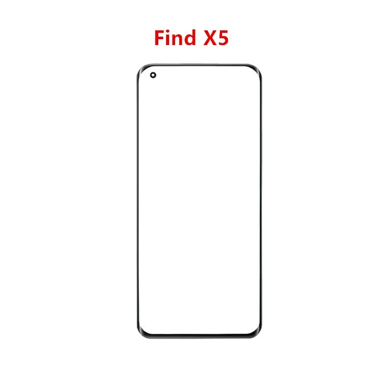 Outer Screen For OPPO Find N N2 X6 X5 Pro X3 X2 X Touch Panel LCD Display Front Glass Repair Replace Parts  OCA