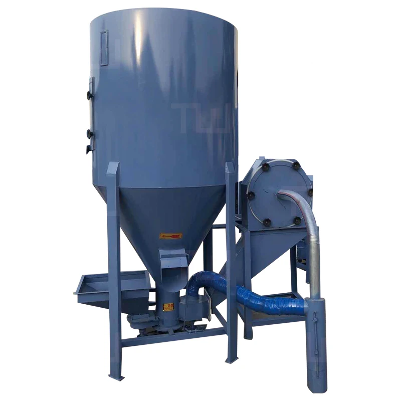 Chicken feed crushing mixing machine animal feed grinding mixing machine for sale