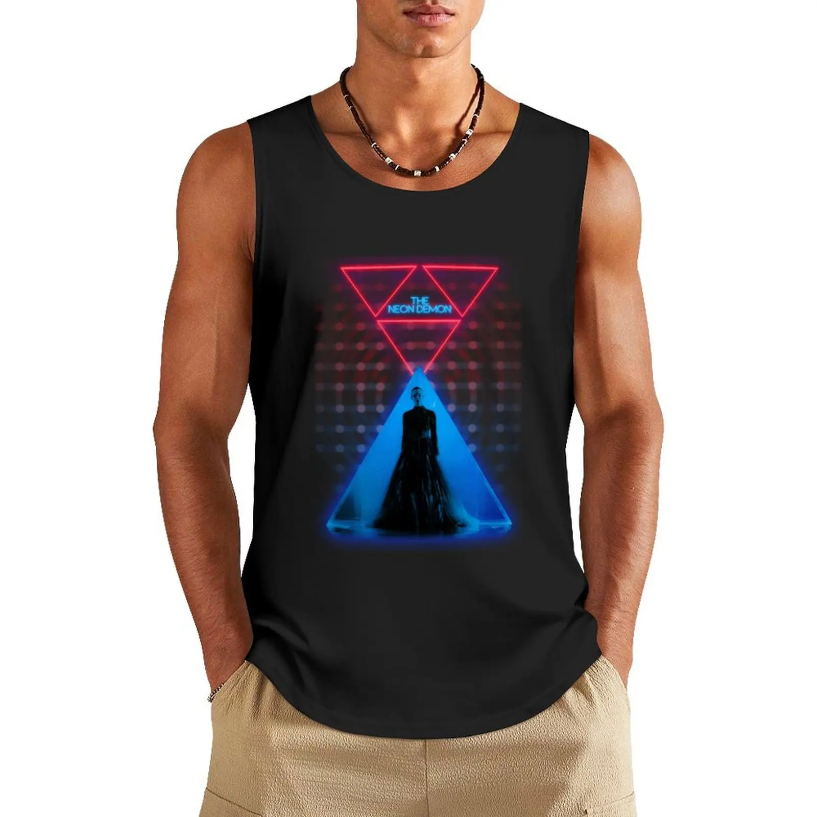 

The Neon Demon - Runway Tank Top vest men T-shirts men Men's t-shirt gym accessories men