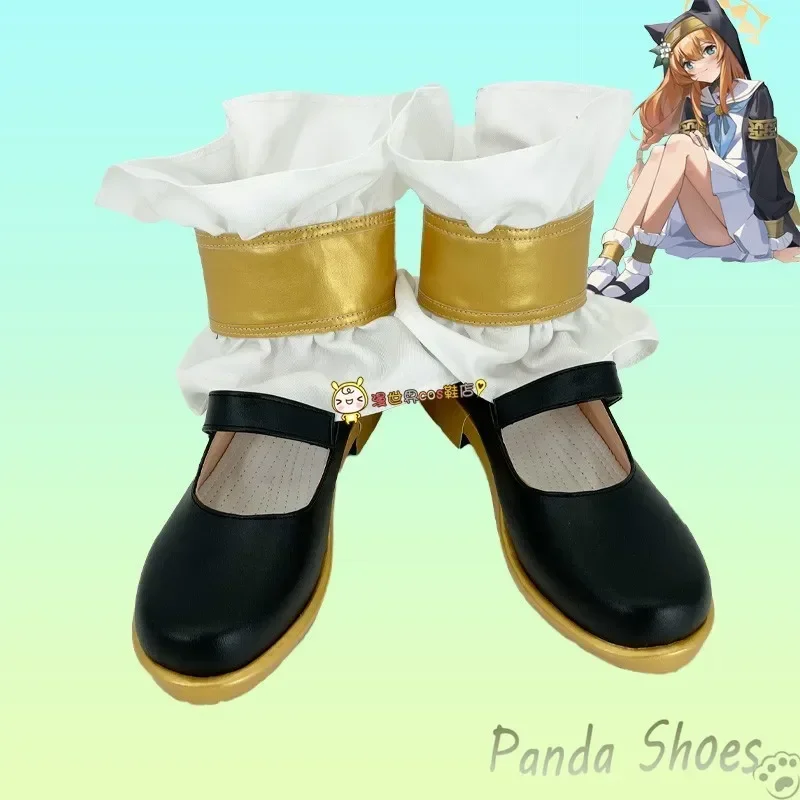 

Iochi Mari Blue Archive Cosplay Shoes Anime Game Cos Sneaker Boots Comic Mari Cosplay Costume Prop Shoes for Con Halloween Party