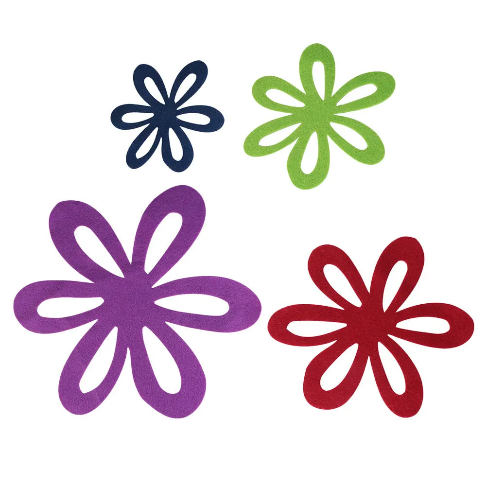 

4Pcs Heat Resistant Pot Mats Hollow Design Table Insulation Pads Anti Scratch Kitchen Accessories Dinning Mat Table Protectors