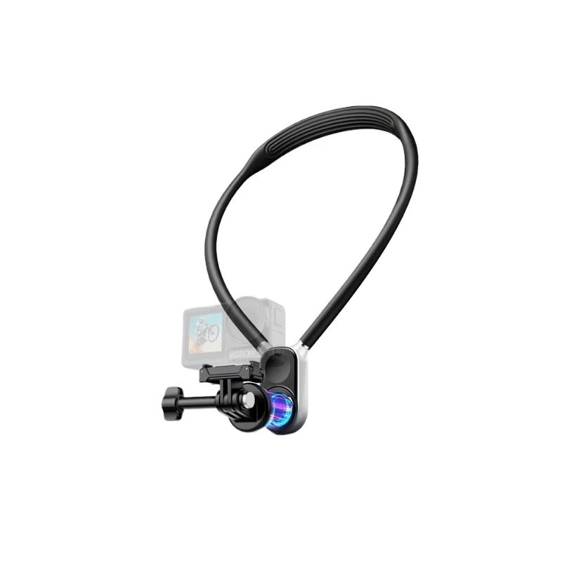 Action Camera Accessories Magnetic Neck Mount Holder Magnetic Collar Bracket For Sports Camera First View Video Shooting Outdoor