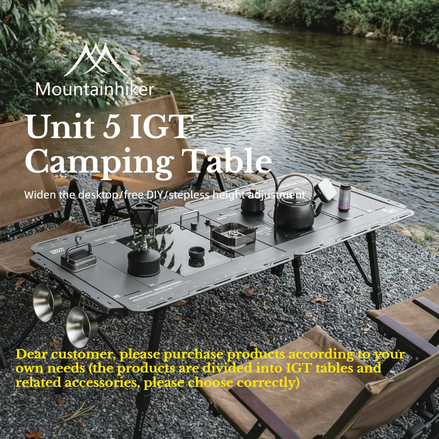 MOUNTAINHIKER Yeni IGT Masa 5 - Outdoor Camping Cooking Table incelemesi ve fiyatı