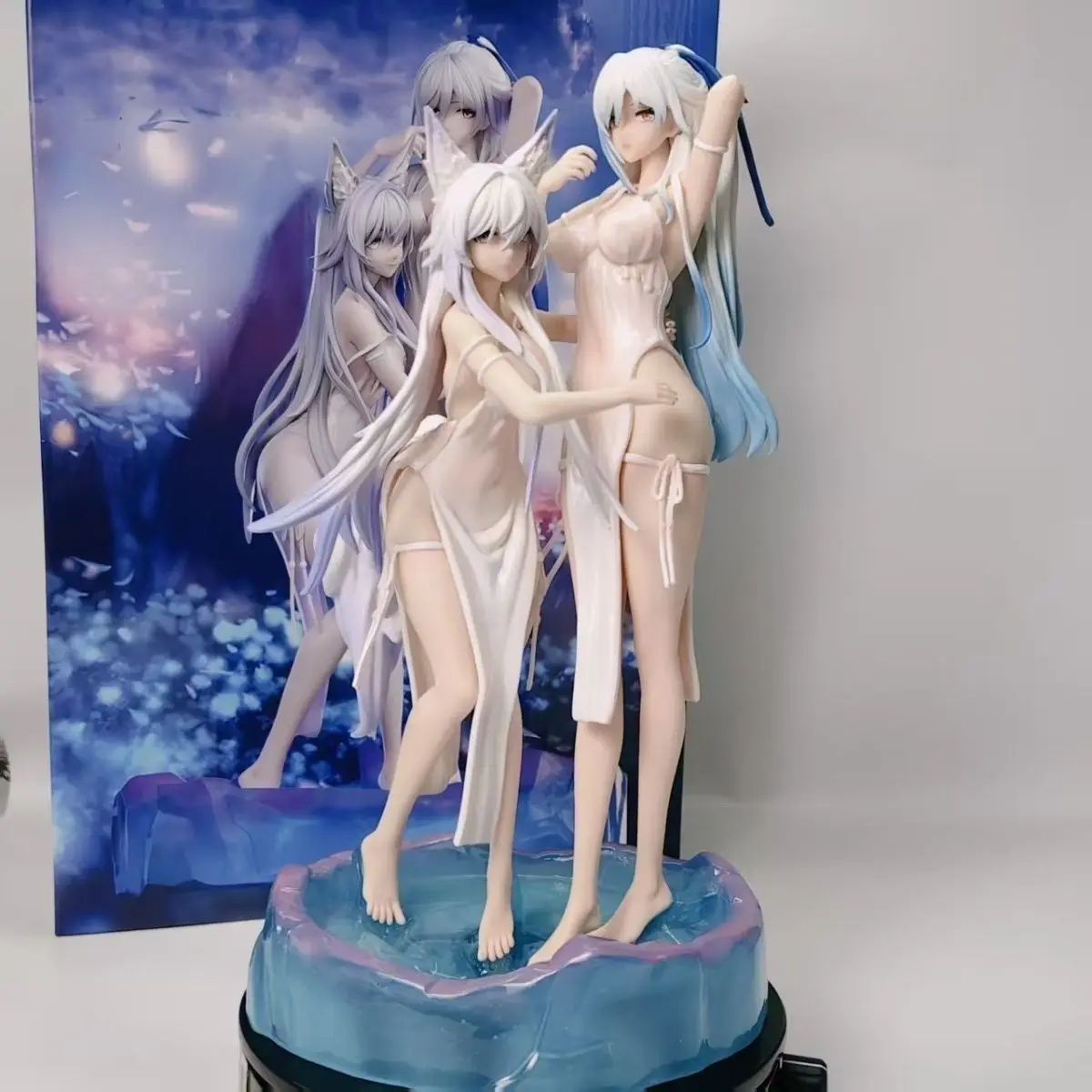 

Honkai Star Rail 30cm Baiheng Jingliu 1/6 Scale Collectible Bunny Model Doll Action Figure For Collection And Desktop Decoration