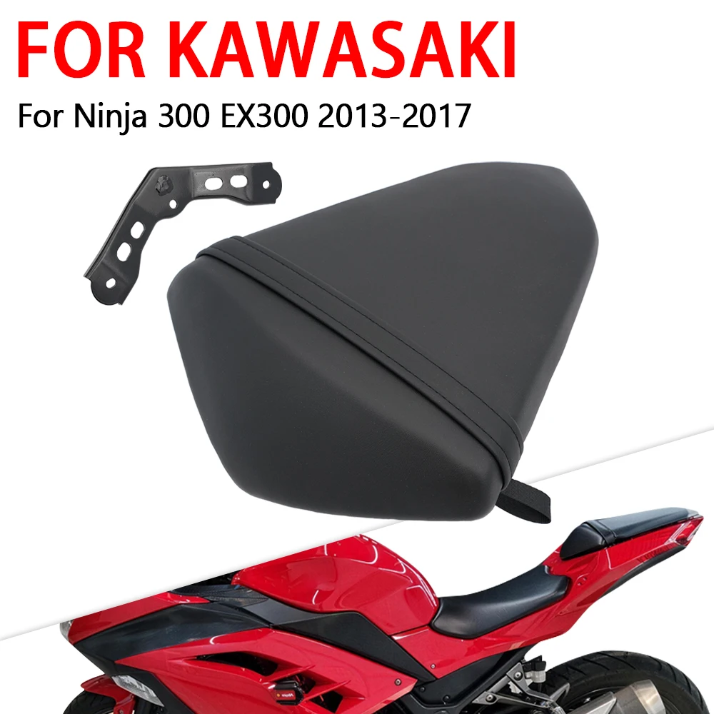 

Fit For Kawasaki Ninja 250 NINJA300 EX250L EX300 2013 - 2017 Rear Pillion Passenger Seat Pillion Cushion Motorcycle Accessories