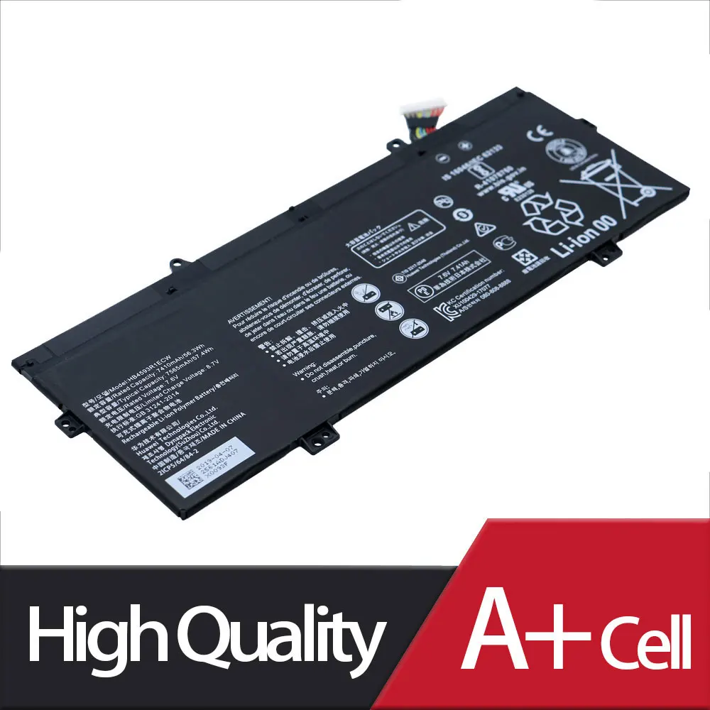 New Laptop Battery HB4593R1ECW For HUAWEI Honor Matebook 14