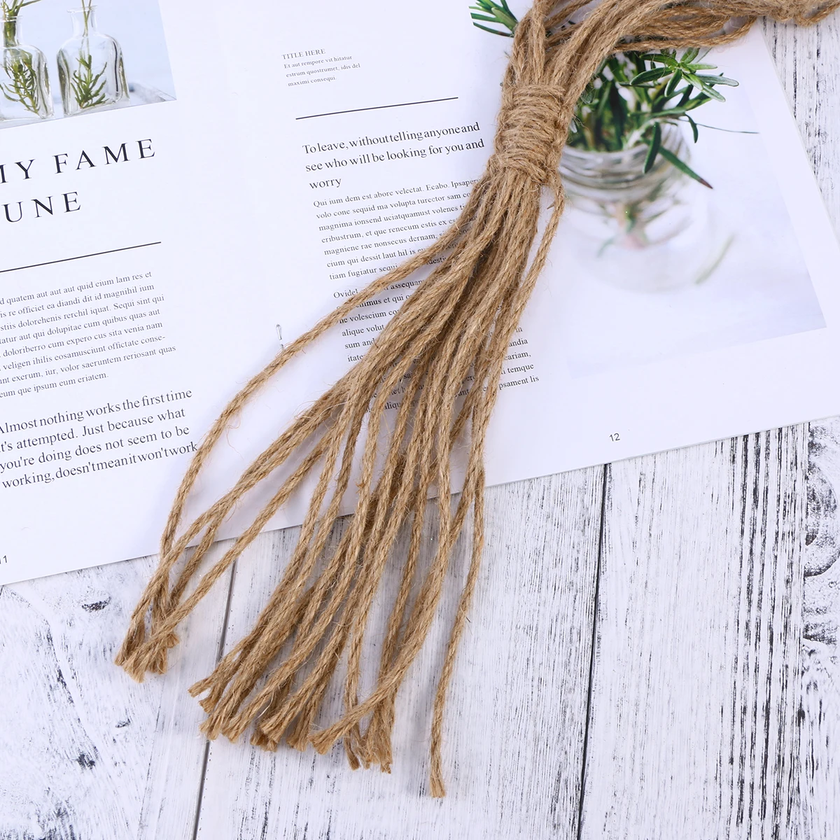 

Macrame Plant Hanger Rope Strong Cotton For Indoor Outdoor Hanging Wall Planter Pots Ceiling Mounting Durable