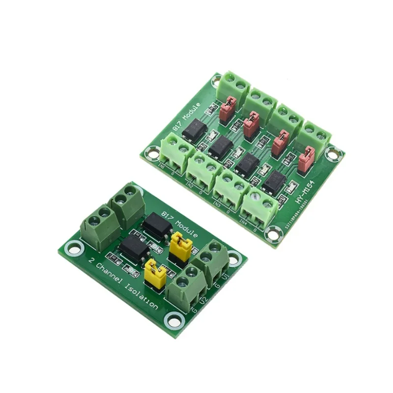 Pc817 3.6-30V 2 4 Kanaals Optocoupler Isolatieplaat Spanningsomvormer Adapter Module Driver Foto-Elektrische Geïsoleerde Module 817