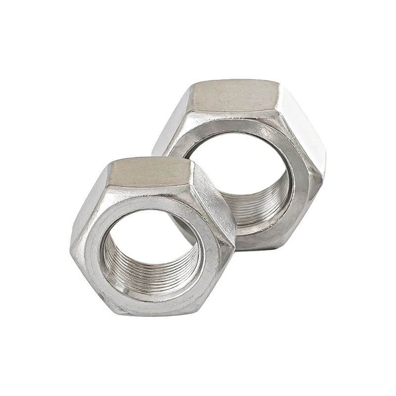 1 Stück m22 m24 Links gewinde Sechs kant mutter Edelstahl Rückwärts gewinde Sechs kant mutter