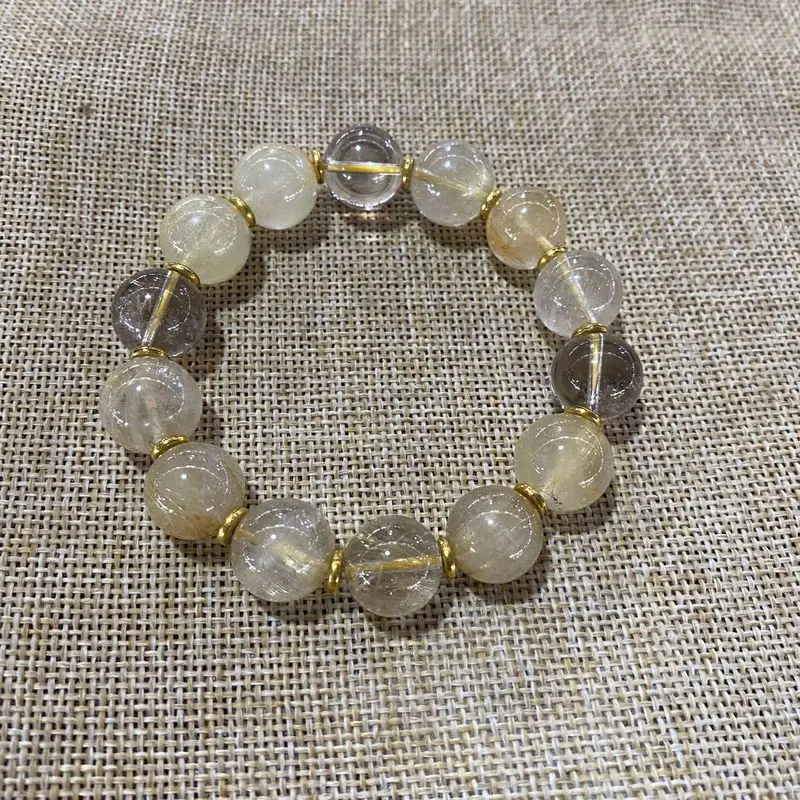 Imitation Ancient Han Dynasty Bead , White Bracelet, Cultural Artifact