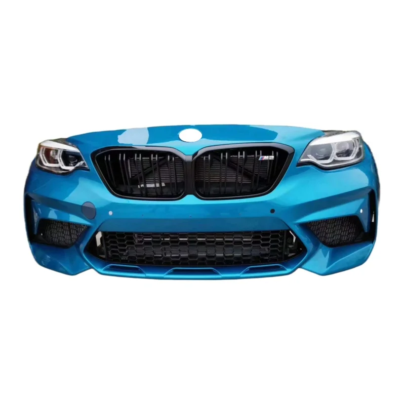

Used for BMW M2C F87 Front Bumper Assembly with Radiator and Headlights for M2 Model