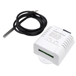 Interruptor inteligente DS18B20, Sensor de temperatura, temporizador de Control remoto para el hogar, impermeable, WiFi, inalámbrico con sonda, nuevo