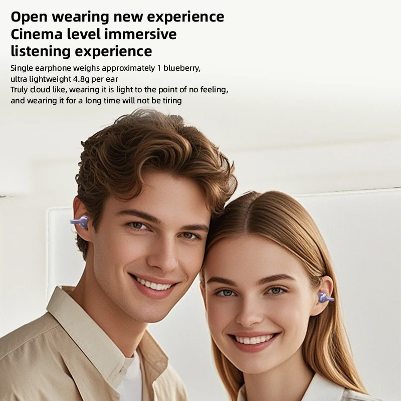 AI Tradutor Bluetooth 5.4 Fones de ouvido W19 Fones de ouvido AI Tradutor Fones de ouvido sem fio Esportes Gaming Earplug