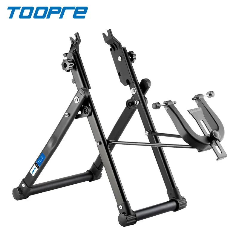 

TOOPRE Bicycle Foldable Wheel Rim Adjusting Corrector Platform For MTB Road Folding Bike Carbon Steel Bicycle Hub Repair Tool