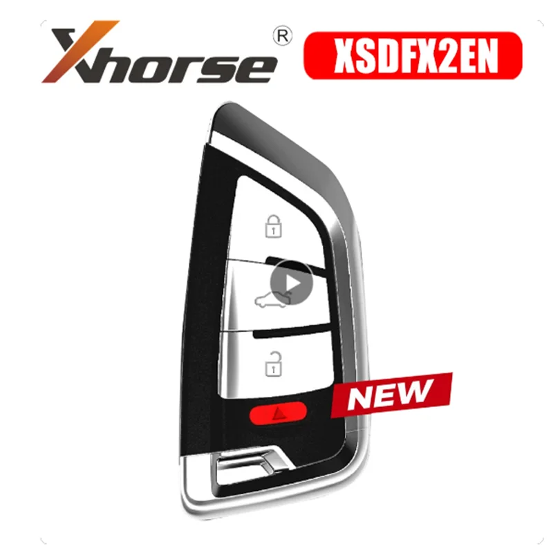 Xhorse VVDI XS seria Smart klucz zdalny XSDFX2 XSSBR0 XSADJ1EN XSNIS2EN XSJP01EN XSCL01EN XSKC04EN XSKC05EN angielska wersja