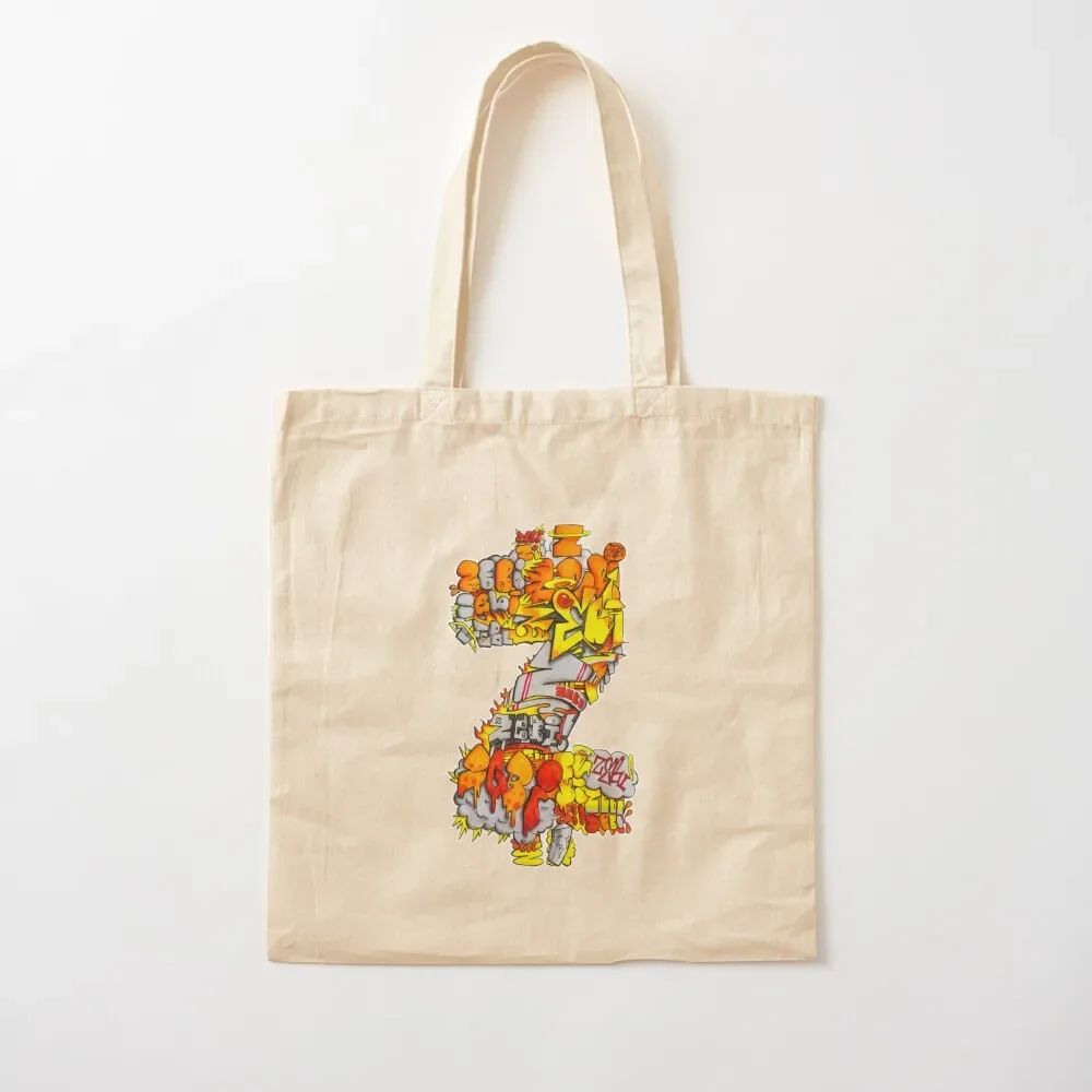 

Z Graffiti Tote Bag Reusable bags tote bag screen sacs de shopping Tote Bag