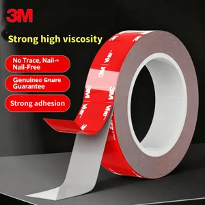 3M 5604 मजबूत डबल साइडेड टेप चिपकने वाला उच्च चिपचिपापन उच्च तापमान प्रतिरोध कार होम उद्योग के लिए डबल साइडेड टेप 6 best sales 3 मीटर डबल साइडेड टेप - №1