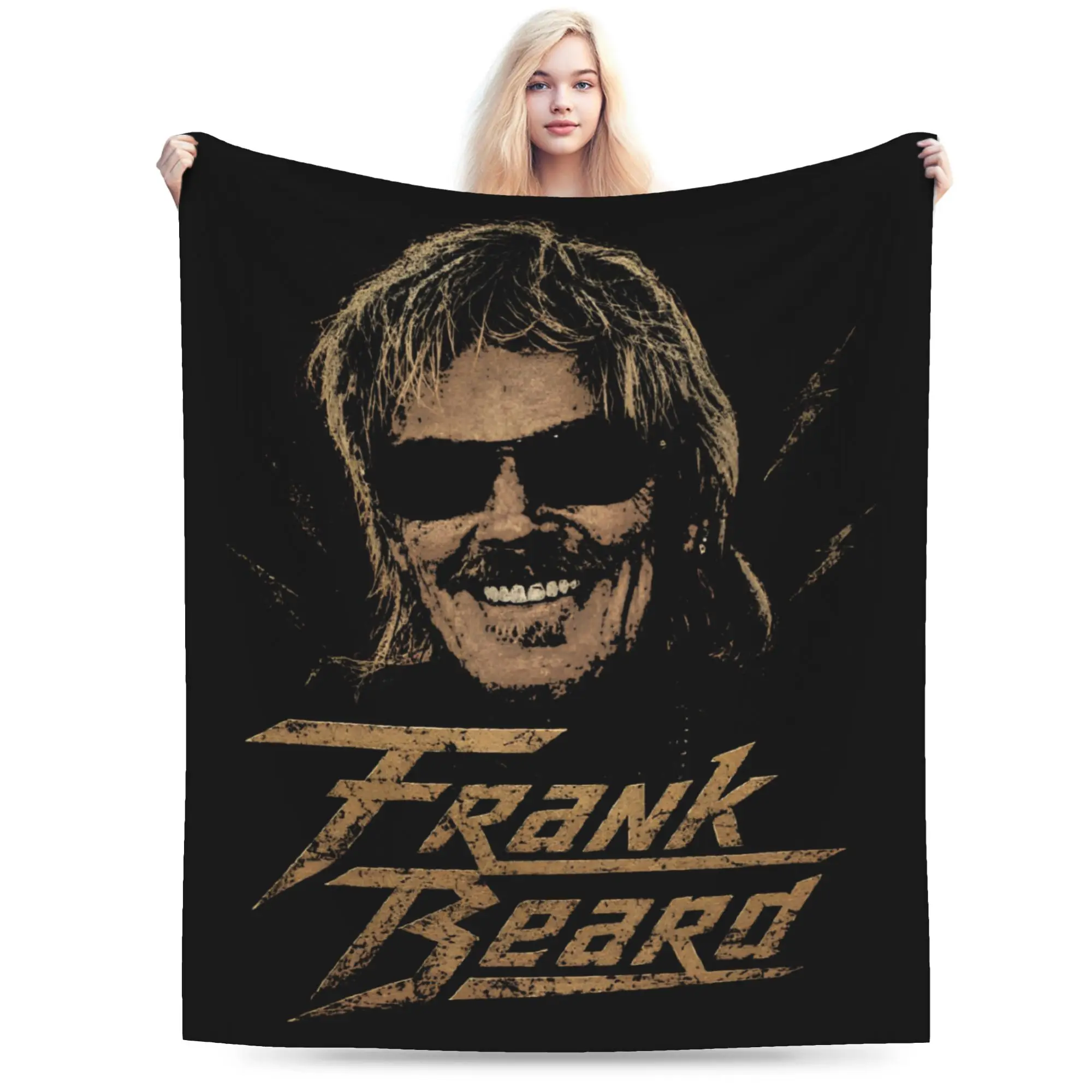RIP Frank Beard Merch Blanket Super Soft Cozy  Throw Blankets for Bed 50x60 Inches Multi-size Bedding Throws