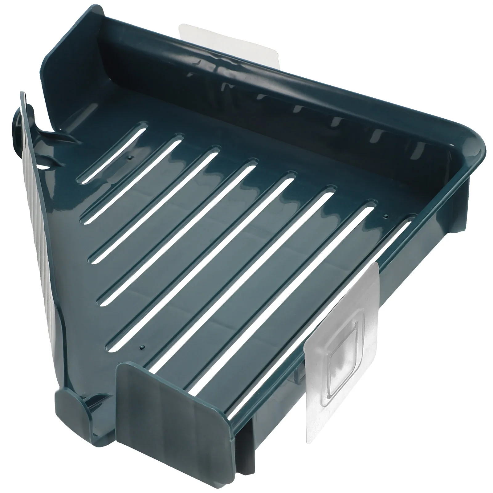 

Suction Cup Kitchen Sink Storage Basket Triangular Plastic Drain Rack Baskets For Kitchen Bathroom Accessories