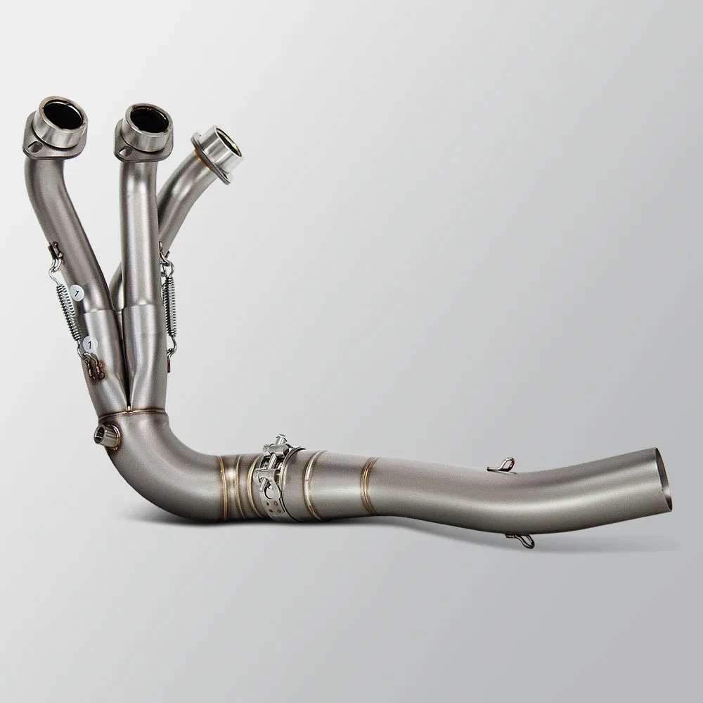Motorcycle Exhaust Systems Headers Tube For Yamaha R9 MT09 FZ09 XSR900 Tracer 9 GT 2021-2026 Racing 51MM Manifold Line Kit