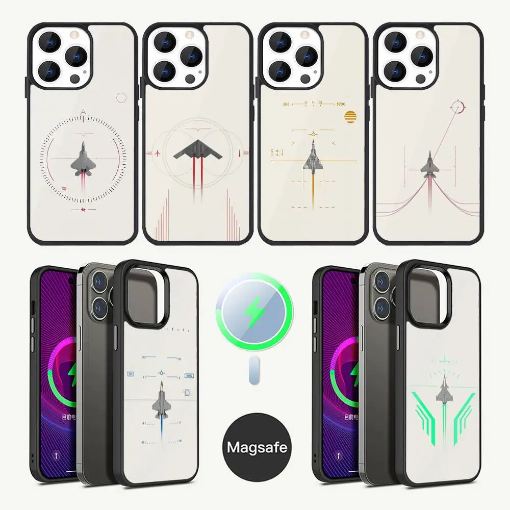 

Aircraft Helicopter plane Phone Case For iPhone 17,16,15,14,13,12,11,Plus,Pro,Max Mini Magsafe Magnetic Wireless Charging