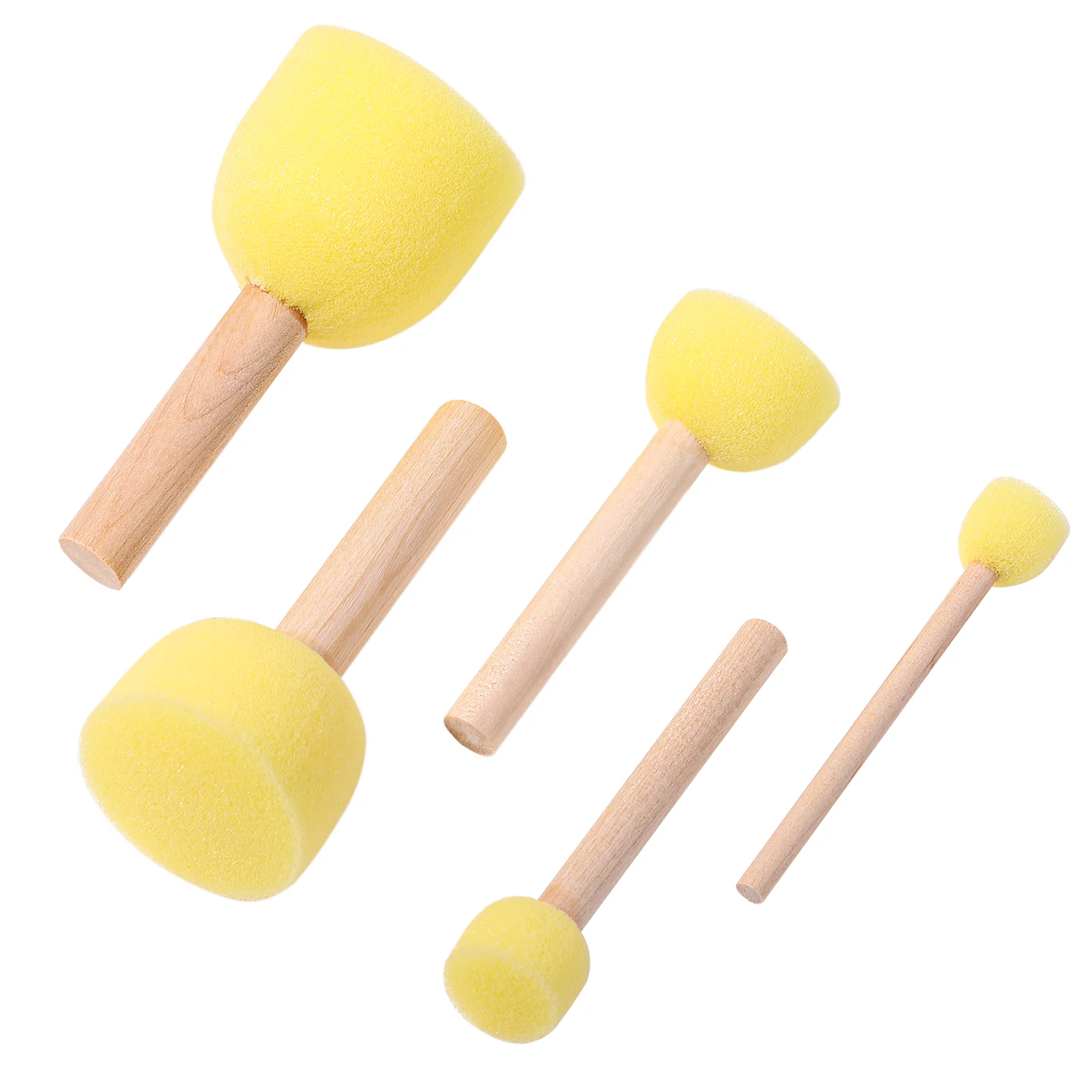 Painting for Kids Sponge Stippler DIY Brush Tools Face Sponges Makeup Round Refill