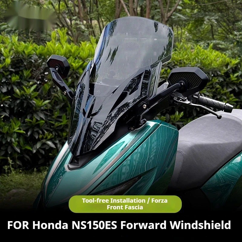 For Sundiro-Honda NS150ES Windscreen With Mirror Forward Relocation Bracket Parabrisas moto