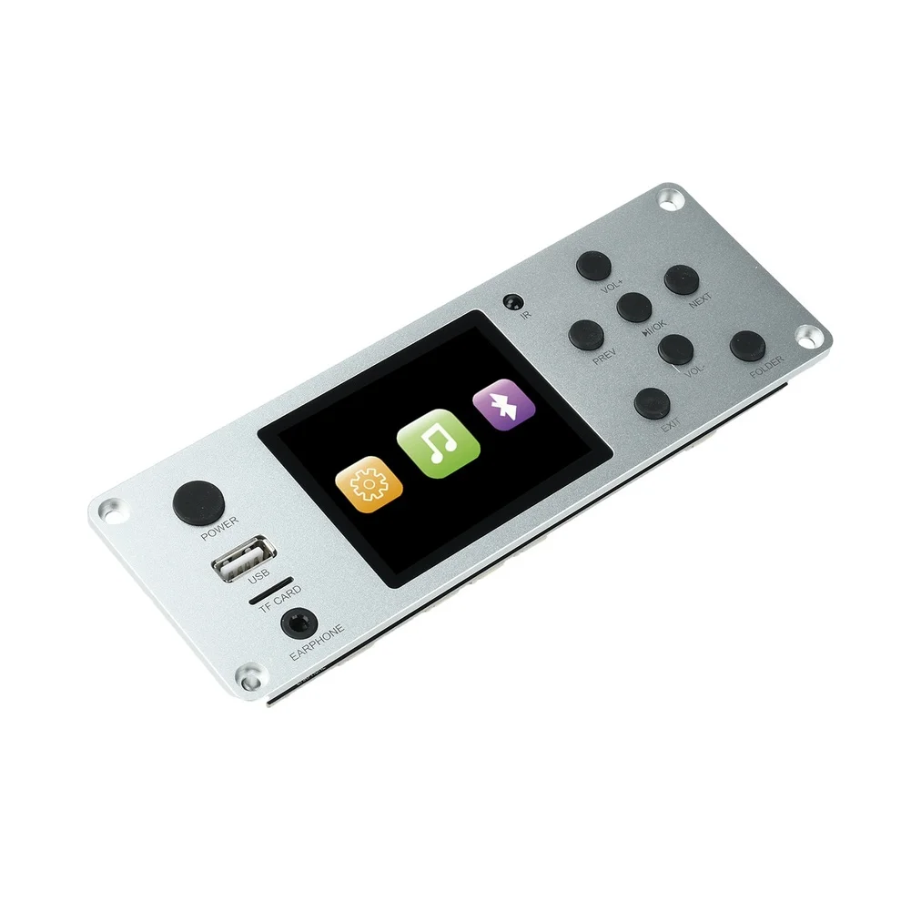 DC5-12V 2.8 Inch TFT Color Screen Wireless Audio Decoder Board Module With 5.3 For MP3 WAV FLAC USB TF Card Player For DIY Speak