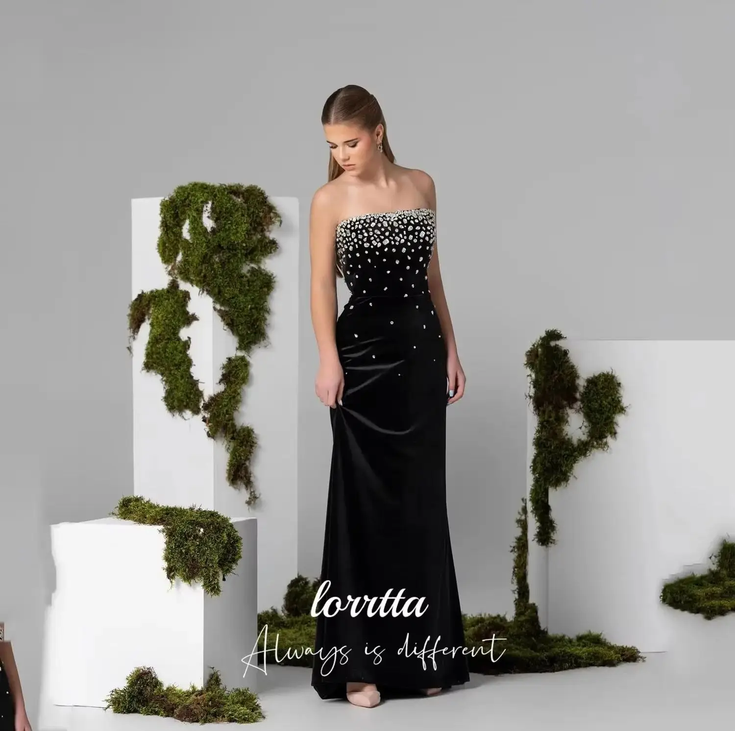 

Lorrtta Handmade Evening Dresses for Special Occasions Customized Women Evening Dress فساتين سهرات Vestidos De Fiesta Mermaid