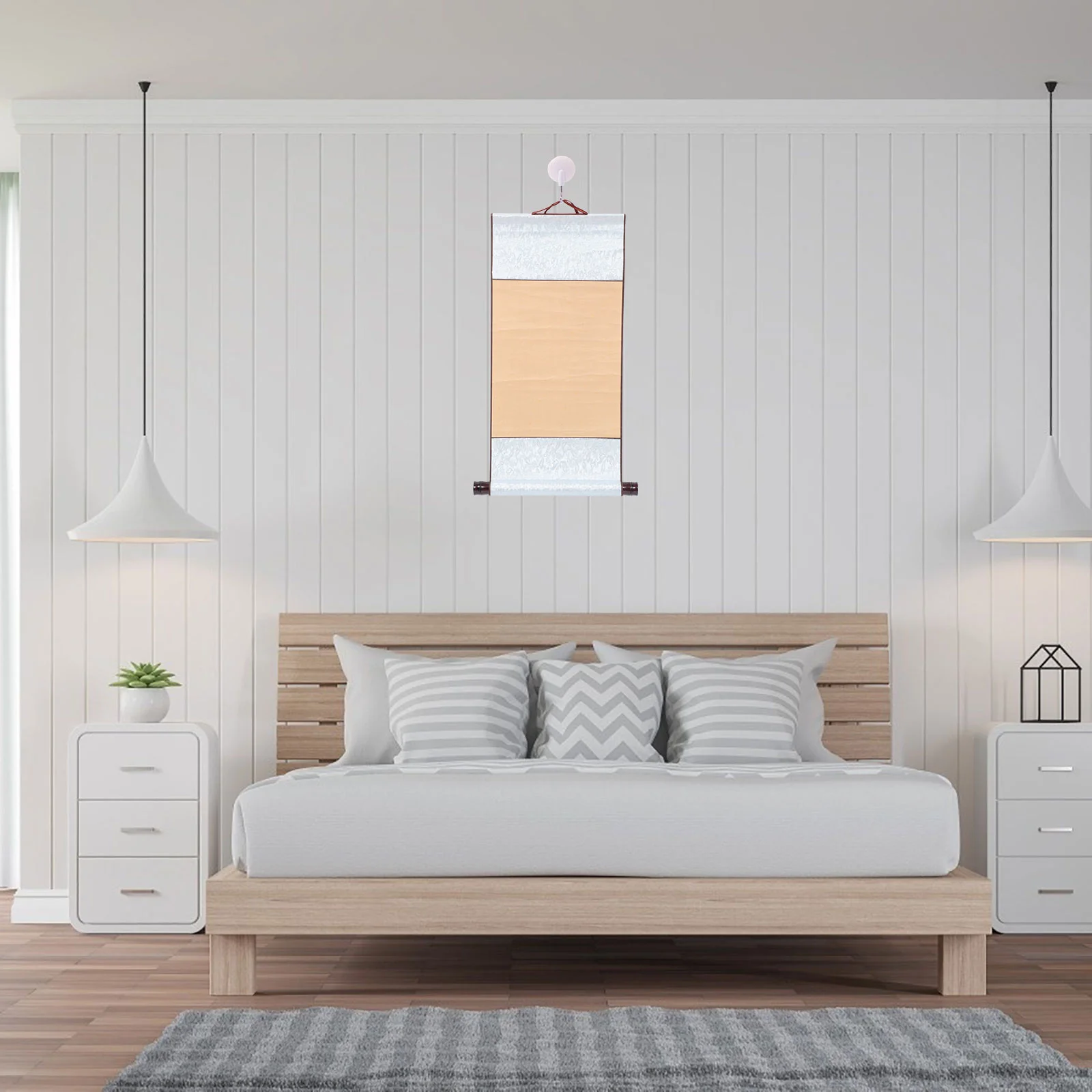 Scroll Painting Rice Paper Calligraphy Supply Scrolls Cloth Yellow Chinese