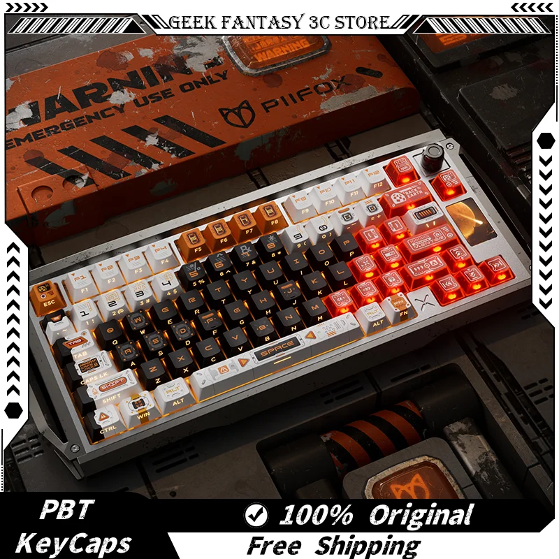 New Wandering Plan Theme Keycaps 182/193 Cherry Profile Thermal Sublimation Mechanical Keyboard Anime Cartoon Office Game Keycap