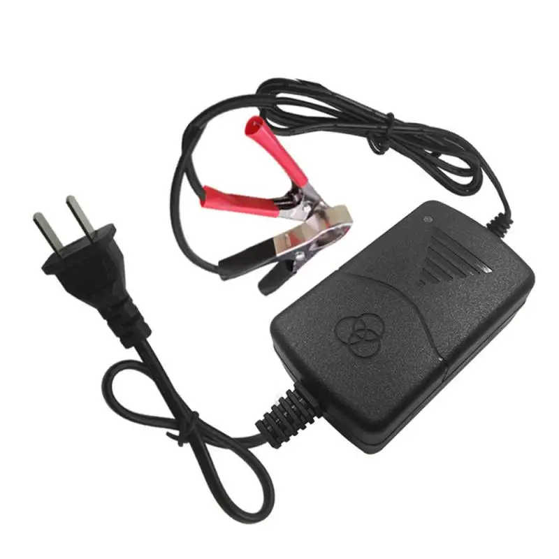 1.5A Smart Motorcycle Charger For Toy Car Electric Scooter Sprayer E-bike Acid Battery 7AH 10AH 12AH With LED Indicator