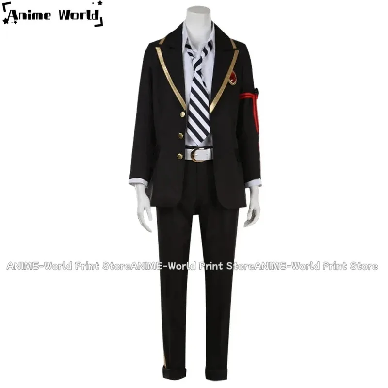 

《Custom Size》Anime Heartslabyul Cater Diamond Cosplay Costumex;3,v'6.f;9,