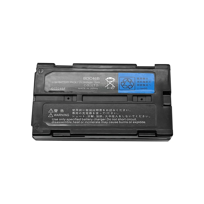 Bateria para Estação Total de Sokk-ia Bdc46 Bdc46b Bdc46b 2600mah Set230r Set300 Set330 Set530 Set63 Net 210 510 6100