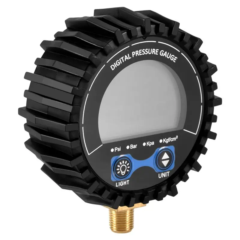Upgraded Tire Pressure Gauge Digital Tire Tester Display Air Pressure Manometer Quick Connect Coupler