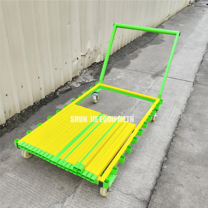 2025คอลัมน์ฉากกั้นใหม่การออกแบบที่ถอดออกได้แผ่นกระจกแนวนอนการจําแนกการจัดเก็บและการขนส่งRack