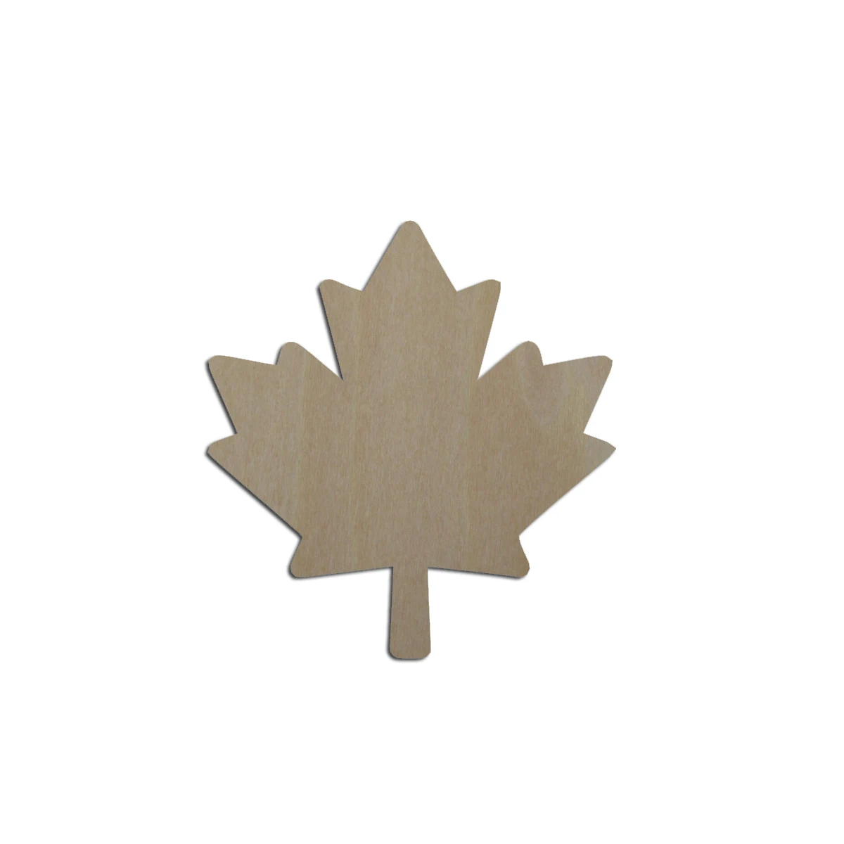 3mm Thick Unfinished Blank Wooden Falling Leaves Shape Maple Oak Leaf Cutout For DIY Crafts Home Decorations