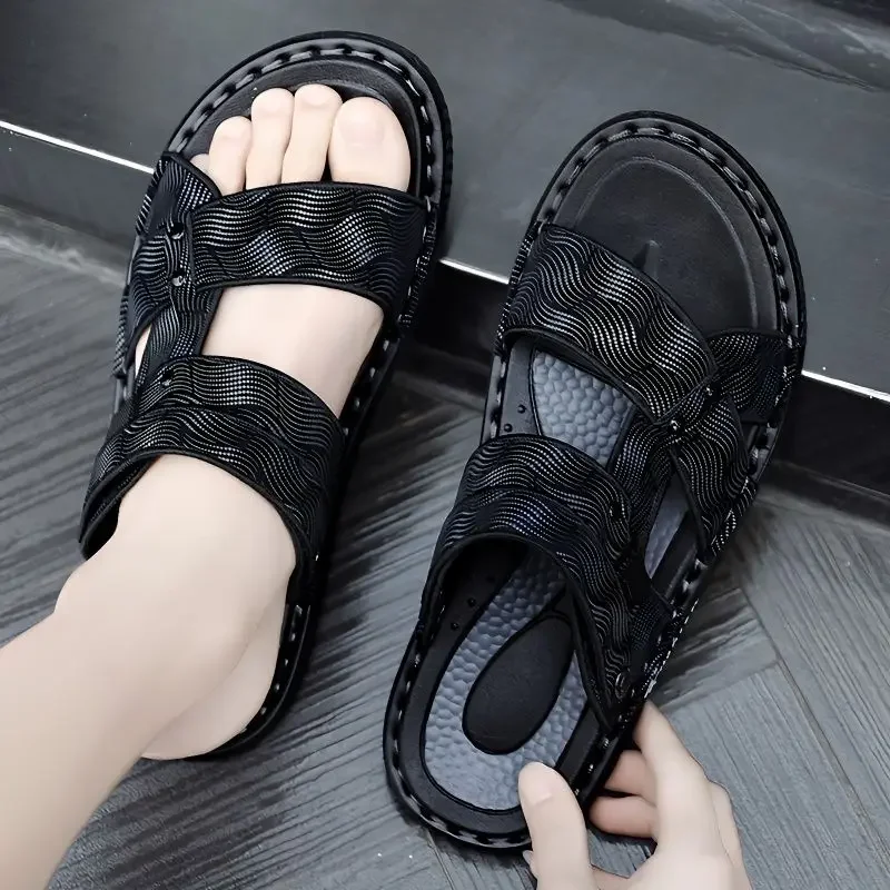 Men's EVA Platform Clogs, Soft Slides For Beach & Summer_voghion.com