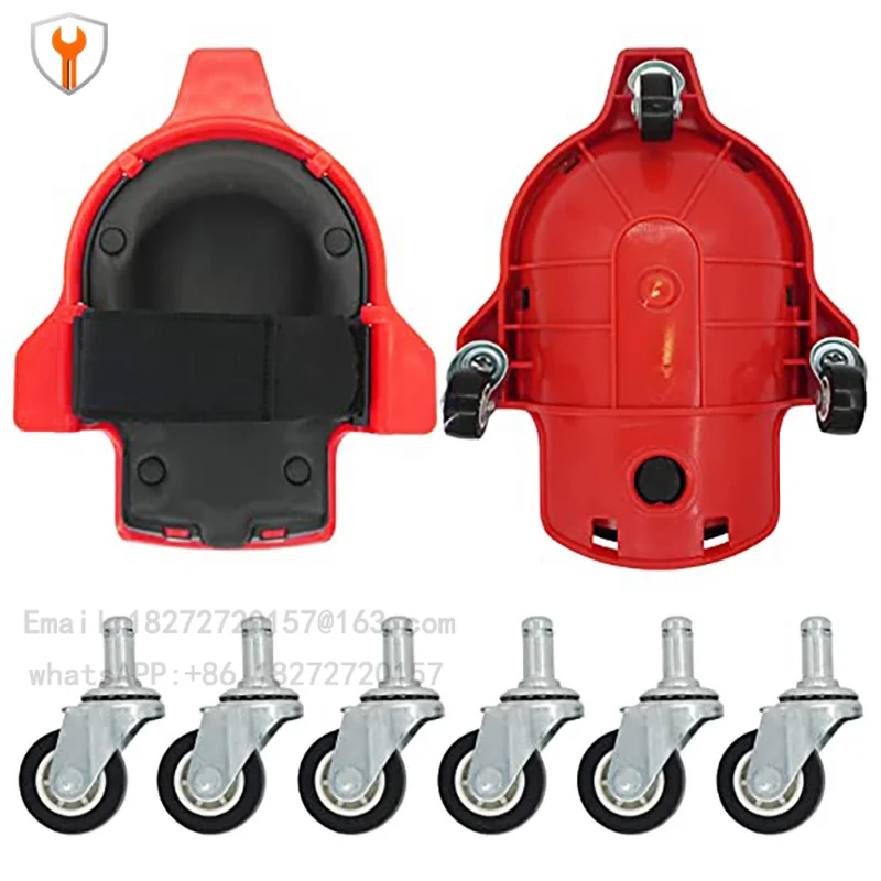 Multifunctional pulley knee pads pulley car decoration bricklayer beautiful seam multi-scene