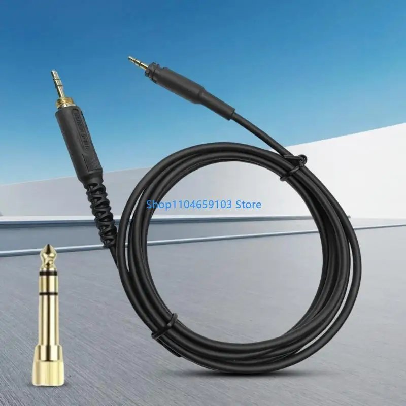 Extensão do fone ouvido som reposição 3,5 mm a 2,5 mm com conector 6,35 mm para SRH840A