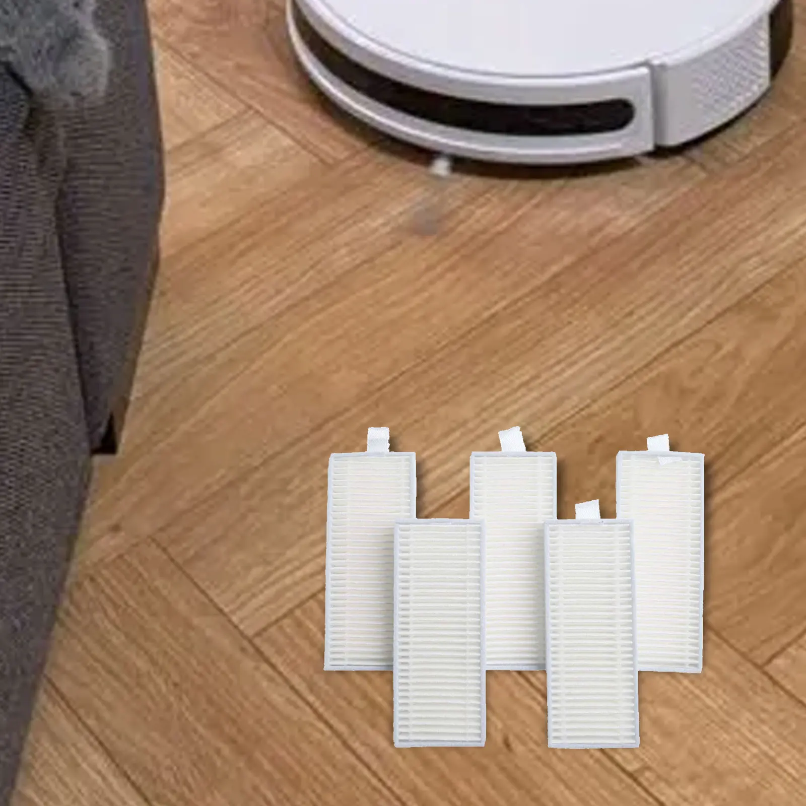 حافظ على بيئة نظيفة مع مرشحات بديلة لمجموعة المكنسة الكهربائية EZVIZ RE4RE4 PlusRE5RE5 Plus مكونة من 5 قطع