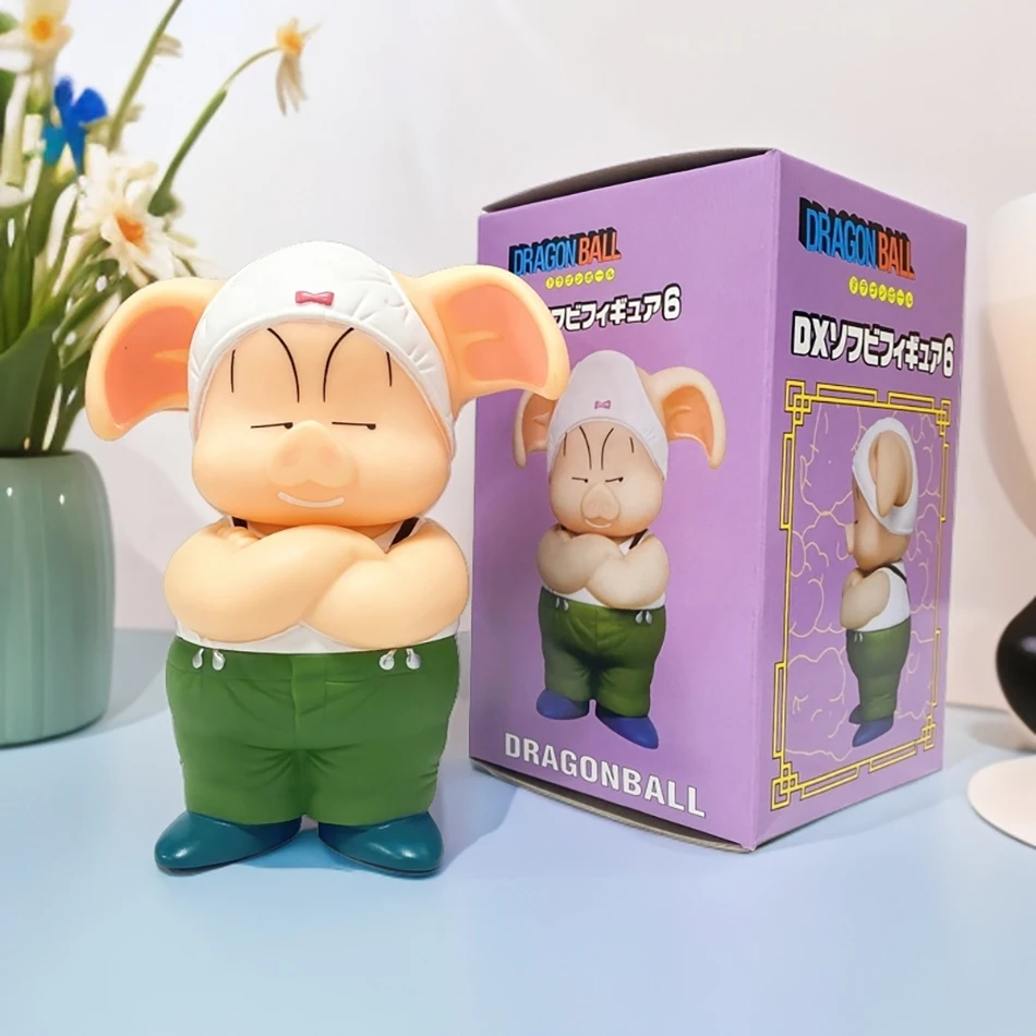 20cm Dragon Ball Série Anime Figura Goku Pilaf Chiaotzu Oolong Figura Oava Chaofan Jiaozi Karin Sama Sr.Popo Figura Modelo Brinquedo