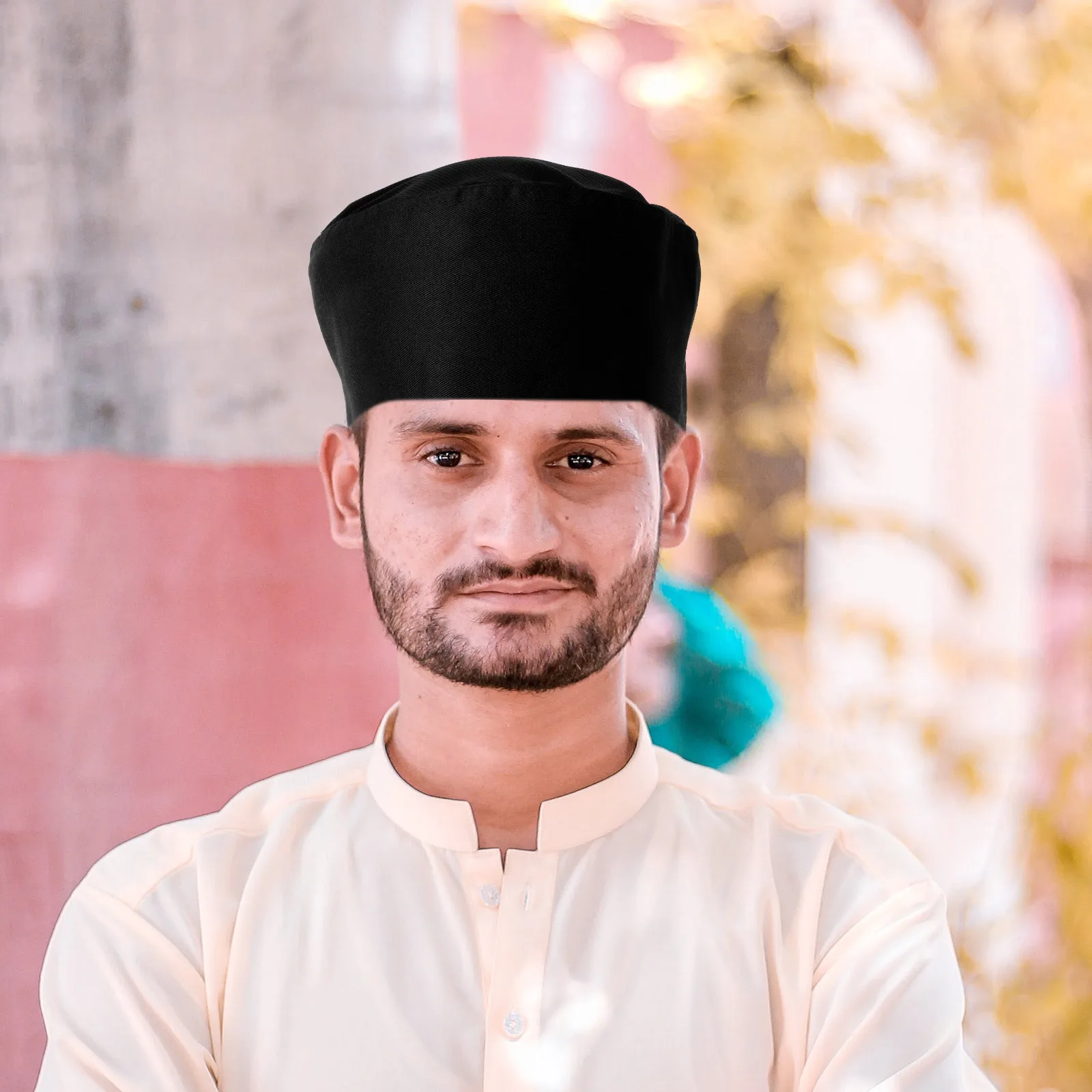 1 stks Chef Japanse Koreaanse Stijl Wasbare Keuken Koken Hoed Voor Mannen Vrouwen Bouffant Beanie Restaurant Uniform Cap Werk Hoed