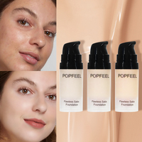 POPFEEL Long-lasting Soft focus Foundation - Clear Finish, Buildable Coverage, and Natural Bare Skin Effect | Flawless Makeup