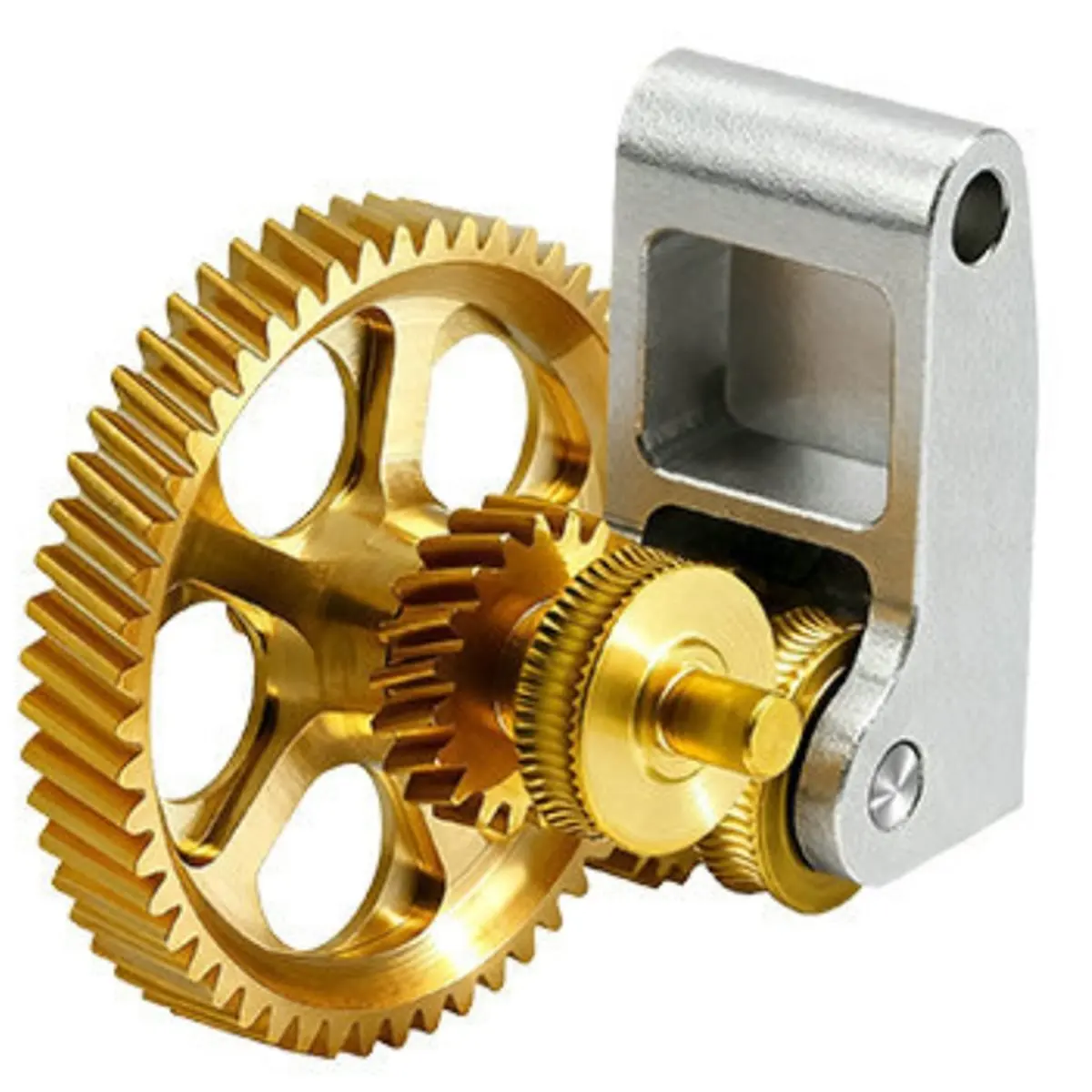 [VALUE PACK]For X1/P1S Extruder Gear Hardened Steel+Brass Gear Nano-Coated Feed Wheel Kit for P1S